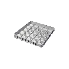 Cambro Camrack Glass Rack Extender, Soft Gray, 25-Compartmen