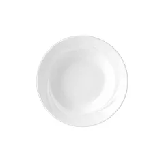 Steelite alvo rimmed soup bowl, white, 9.5