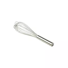 Johnson rose stainless steel piano whip, 12