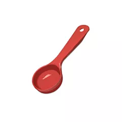 Carlisle Measure Miser Measuring Spoon, Solid, Red, 2 oz - 4