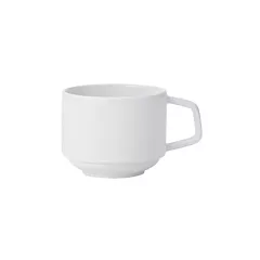 Villeroy & Boch Affinity 7.5 Oz Stackable Cup, White, 6 /Case(16-4004-1271)