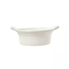 Syracuse casablanca oval welsh rarebit / casserole dish, whi