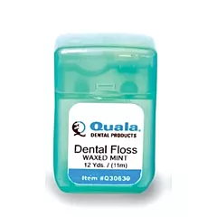 Quala Waxed Mint Floss 12yds, 72/box