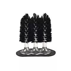 Browne triple head nylon verre brush noir 8-12 - 616113