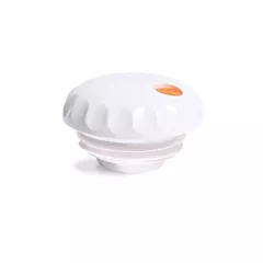 Vollrath swirlserve hot-n-cold beverage distributeur couvercle, white, 1