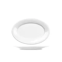 Churchill art de cuisine oval plate, white, 10