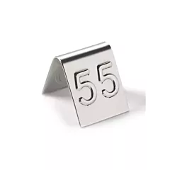 American metalcraft mini number tent #1 to #99 , set 1