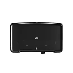 Tork Twin Mini Jumbo Bath Tissue Roll Dispenser Black-2 (VMTORK5555290)