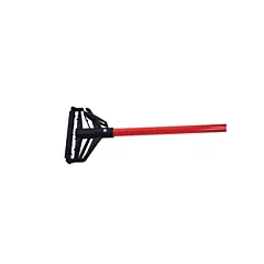Globe quick release mop handle, metal, red, 60