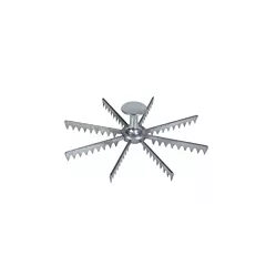 Browne aluminum pie cutter, 8 cut - 575108 016/575108