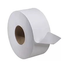 Tork Universal Jumbo Bath Tissue Roll, 1-Ply, 8.8