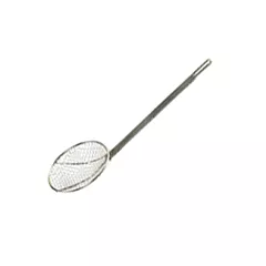 Browne nickel plated round skimmer, 8