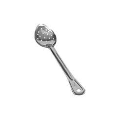 Browne 1.0mm Thick Stainless Steel Perforated Serving Spoon,
