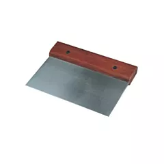 Browne Dough Scraper w/ Wood Handle, 4