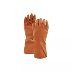 Watson Gloves 360Â° Total Coverage 28Mil Latex Gloves, Orang