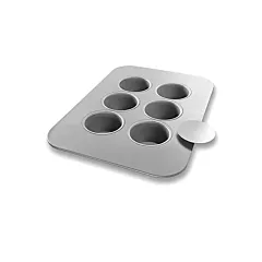 Bundy chicago metallic mini cheesecake pan, 12 wells, 11 1/8