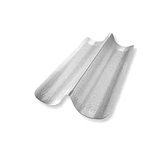 Bundy chicago metallic italian double loaf pan, 8