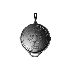 Lodge Cast Iron Skillet w/Maple Leaf Scene, 12