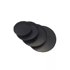 Crown stacking pizza pan, noir, 6