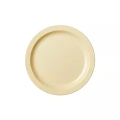 Cambro camwear narrow rim plate, beige, 8.25