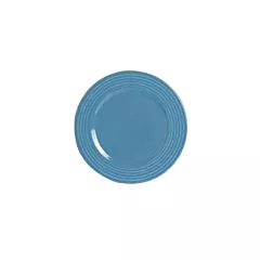 Steelite tiffany plate, blue lagoon, 6.25