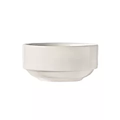 World Tableware Porcelana Stacking Bowl, White, 10.5 oz, 4 1