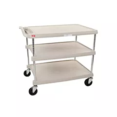 Metro utility cart, grey, 3 shelf - my2636-35g 117/my2636-35