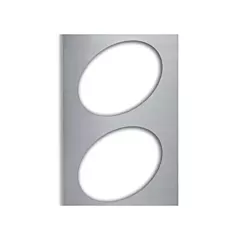 Vollrath miramar steam table pan template / adaptor plate w/