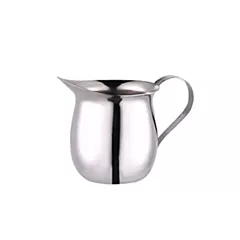 Browne stainless steel bell-shaped creamer, 3 oz - 515071 01