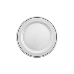 Steelite International Black Line Plate, 10