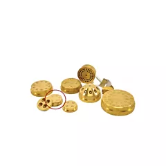 Omcan Fettuccine Die for TRD110 Pasta Extruder, Brass - 2371