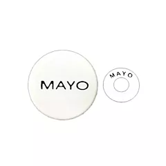 Fifo squeeze bottle identifiers, 3 caps / 3 rings, mayo, whi