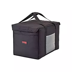 Cambro GoBag Folding Delivery Bag, Black, Large, 21