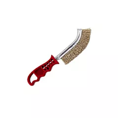 Browne Broiler/Grill Brush w/ Stiff Wire Bristles, 11