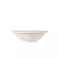 World tableware porcelana rolled-edge grapefruit bowl, white