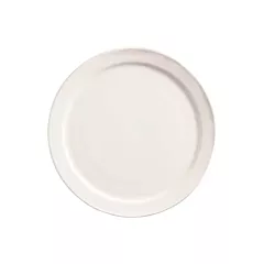 World Tableware Porcelana Narrow Rim Plate, White, 7.25