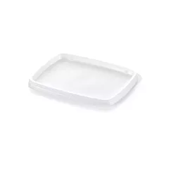 Aladdin temp-rite disposable non-vented rectangular couvercle for