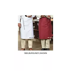 Premium Uniforms Bistro Apron with 2 Pockets, Pin-Stripe