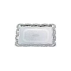 Vollrath odyssey chrome plating victorian rectangle tray, 21