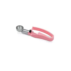 Vollrath standard length squeeze disher, pink, #60, 0.54 oz