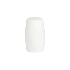 Steelite concerto salt shaker, one hole, white, 2.75