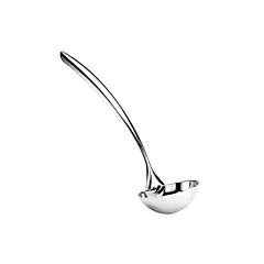Browne Eclipse Stainless Steel Serving Ladle, 1 oz, 12