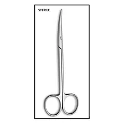 Sterile Disposable Metzenbaum Scissor Curved 7