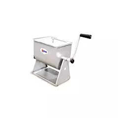 Nella 17 Lb Manual Tilting Mixer, Stainless Steel