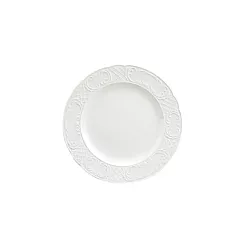 Syracuse marquis plate, continental white, 11-1/8â€ 6ea/cs -