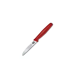 Victorinox serrated paring knife, red, 3.25