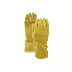 Watson Gloves 360Â° Total Coverage 16Mil Latex Gloves, Yellow
