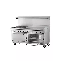 Quest? Qgr-2 Series, Double Oven Range w/ 6 Burners and 36