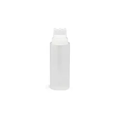 Tablecraft Wide Mouth Squeeze Bottle w/ Triple Tip, 32 oz -