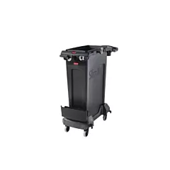 Rubbermaid Slim Jim Rim Single Caddy Kit, Black, 23 gal - 15